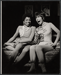 Thelma Oliver and Helen Gallagher in the stage production Sweet Charity