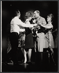 John McMartin, Gwen Verdon [center] and unidentified others in the stage production Sweet Charity