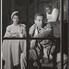 Billie Allen, Bill Gunn and Godfrey Cambridge in the stage production Take a Giant Step