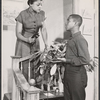Hilda Haynes and unidentified in the stage production Take a Giant Step