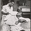Rosetta LeNoire and Louis Gossett in the stage production Take a Giant Step