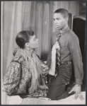 Anita Cipriani and unidentified in the stage production Take a Giant Step