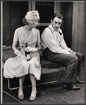 Margaret Leighton and Anthony Quinn in the stage production Tchin-Tchin