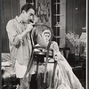 Anthony Quinn and Margaret Leighton in the stage production Tchin-Tchin