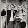 Anthony Quinn and Margaret Leighton in the stage production Tchin-Tchin