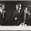 Jackie Mason and unidentified others in rehearsal for the stage production A Teaspoon Every Four Hours