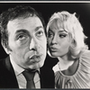 Jackie Mason and Lee Meredith in rehearsal for the stage production A Teaspoon Every Four Hours