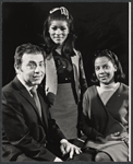 Jackie Mason, Billie Allen and Vera Moore in rehearsal for the stage production A Teaspoon Every Four Hours