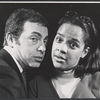 Jackie Mason and Vera Moore in rehearsal for the stage production A Teaspoon Every Four Hours