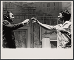 Jackie Mason and Billie Allen in the stage production A Teaspoon Every Four Hours