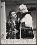 Jackie Mason and Lee Meredith in the stage production A Teaspoon Every Four Hours