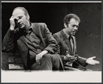 Lee Wallace and Jackie Mason in the stage production A Teaspoon Every Four Hours