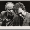 Lee Wallace and Jackie Mason in the stage production A Teaspoon Every Four Hours
