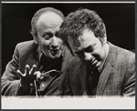 Lee Wallace and Jackie Mason in the stage production A Teaspoon Every Four Hours