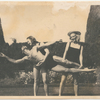 Baronova and Riabouchinska with Lichine