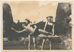 Baronova and Riabouchinska with Lichine