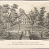 The residence of N.W. Stuyvesant, which formerly stood in 8th Street, between 1st & 2nd Avenues.