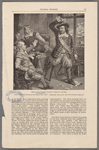 Peter Suyvesant tearing Nicoll's letter. From "Memorial history of the City of New York." (Copyright, 1892, by the New York History Company)