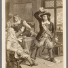 Peter Suyvesant tearing Nicoll's letter