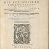 Istitvtioni harmoniche del rev. messere Gioseffo Zarlino