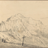 Sketchbook containing views recording a tour in Switzerland and France