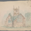 "St. Juliot [church, Cornwall] Before restoration." 8 original pencil sketches, with the author's ms. captions