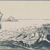 Hardy, Emma Lavinia (Gifford). "Gathering seaweed. Trebarwith Strand." Original pen-and-ink sketch