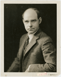 Portrait of Mordecai W. Johnson, first African American president of Howard University