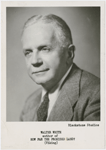 Portrait of Walter F. White, Executive Secretary of the NAACP and author of "How Far the Promised Land?" published in 1955.