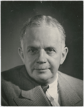 Portrait of Walter F. White, Executive Secretary of the National Association for the Advancement of Colored People, circa 1950.