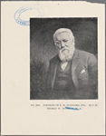 No. 300. Portrait of R.H. Stoddard, Esq. 25 x 31. Thomas W. Wood, P.N.A.