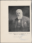 No. 300. Portrait of R.H. Stoddard, Esq. 25 x 31. Thomas W. Wood, P.N.A.