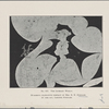 No. 157. The literary woman. Humorous silhouette portrait of Mrs. R.H. Stoddard, by her son, Lorimer Stoddard.