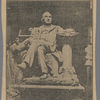 Statue of Rev. Dr. E.H. Stokes to be unveiled at Ocean Grove July 31. Base of statue weighs 7 1/2 tons and upper part 6 1/2 tons, and the bronze, 1 1/2 tons, is 8 feet high. Paul Morris, sculptor.