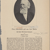 Theodor Storm. Aufnahme von Frau G. Vogelsang in Berlin
