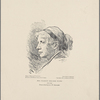 Mrs. Harriet Beecher Stowe 1812-1896 from a drawing by J.W. Alexander