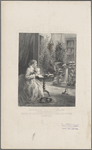 Writing for "Our young folks." An original portrait of Mrs. Harriet Beecher Stowe at home