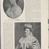 The Countess of Stradbroke, wearing her splendid ruby and diamond tiara, necklace and brooches.  Cora, Countess of Strafford