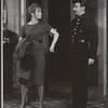 Julie Harris and Pierre Epstein in the stage production A Shot in the Dark