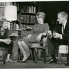 Uta Hagen, Melinda Dillon, and George Grizzard in the stage production Who's Afraif of Virginia Woolf?, Billy Rose Theatre ("I know what chromosomes are, sweetie, I love 'em".