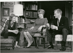 Uta Hagen, Melinda Dillon, and George Grizzard in the stage production Who's Afraif of Virginia Woolf?, Billy Rose Theatre ("I know what chromosomes are, sweetie, I love 'em".