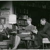 Uta Hagen, Melinda Dillon, and Arthur Hill in the stage production Who's Afraif of Virginia Woolf?, Billy Rose Theatre ("I never mix, and I don't drink much either".