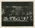 Todd Duncan (kneeling) and ensemble in the stage production Porgy and Bess