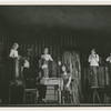 A scene (children in nightgowns) from the stage production A Kiss For Cinderella