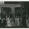 A scene (costume ball) from the stage production A Kiss For Cinderella