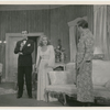 Fred Keating, Tallulah Bankhead, and Harry Ellerbe  in the stage production Her Cardboard Lover (Maplewood Theatre, N.J.)