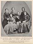 Group of teachers in the "McKee School," at Nashville, about 1865