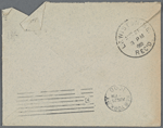 Envelope of letter from Wallace to A. W. Anthony