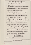 Manuscript excerpt from "The wonderful century"