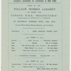 Programme of entertainment in aid of Seamen's Charities at Liverpool and New York